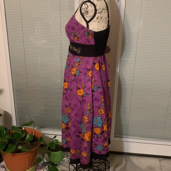 Whimsical dress Sz Medium, made in India, full exaggerated skirt, fitted… - Picture 7 of 16